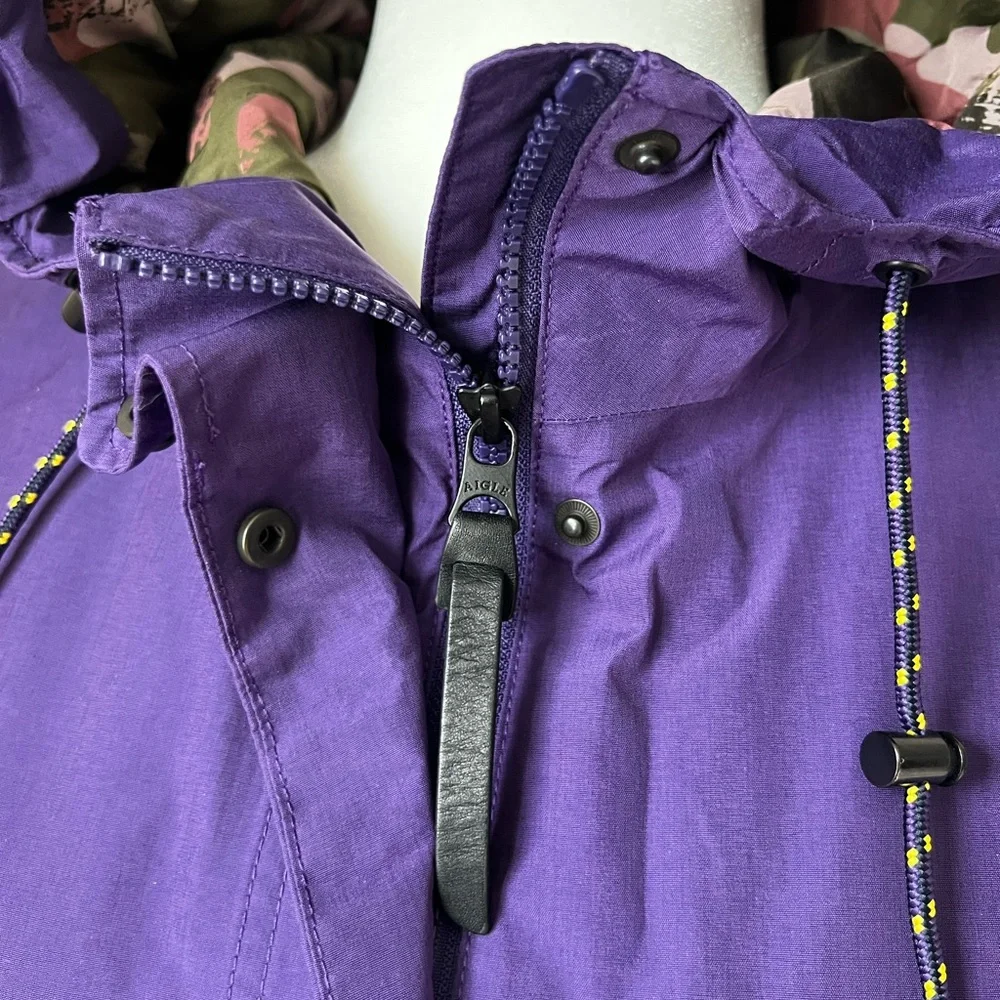 Aigle Purple Goretex Parka - Picture 5 of 14
